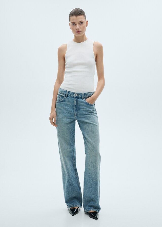 Mango Top Cotone Coste