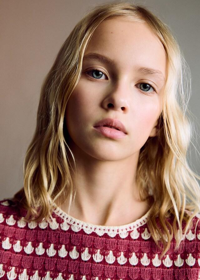 Mango Top Crop Crochet