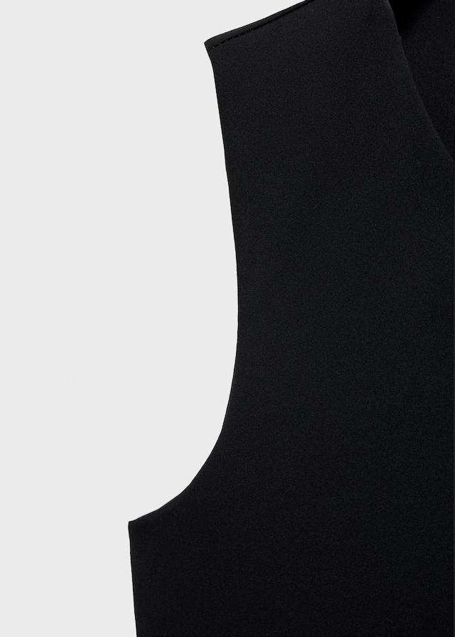 Mango Top Disegno Asimmetrico