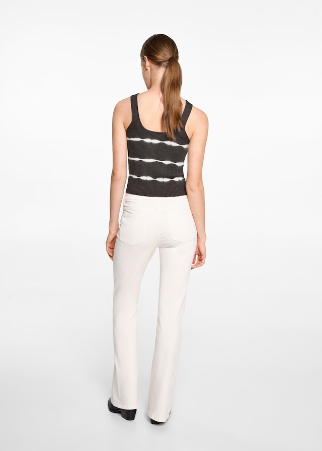 Mango Top Effetto Tie-dye