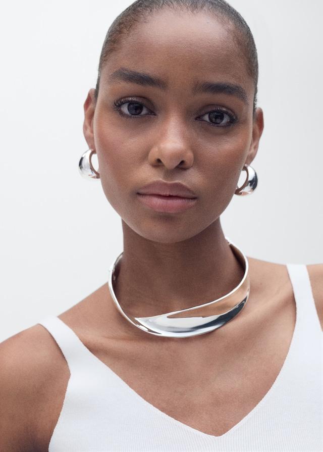 Mango Top Maglia Collo A V