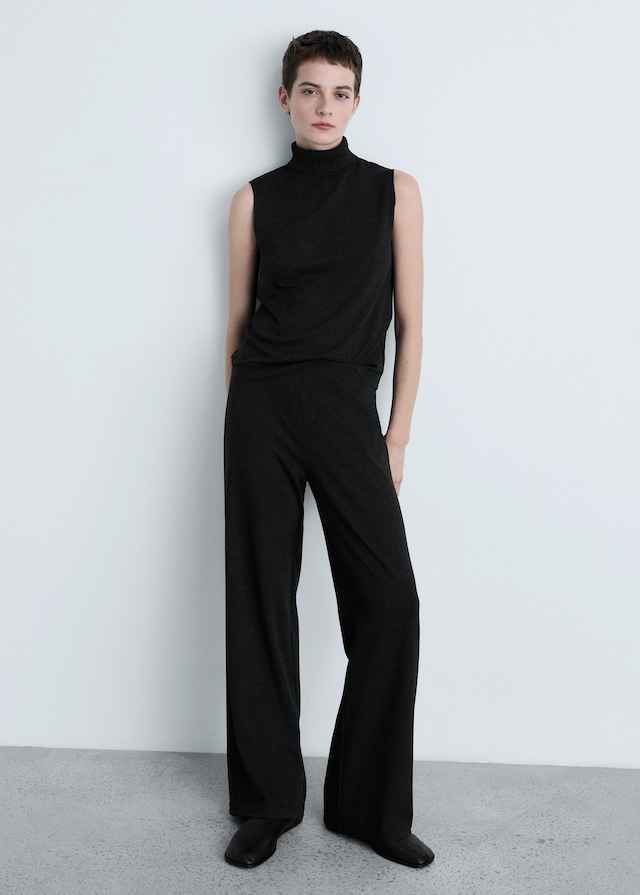 Mango Top Maglia Collo Alto