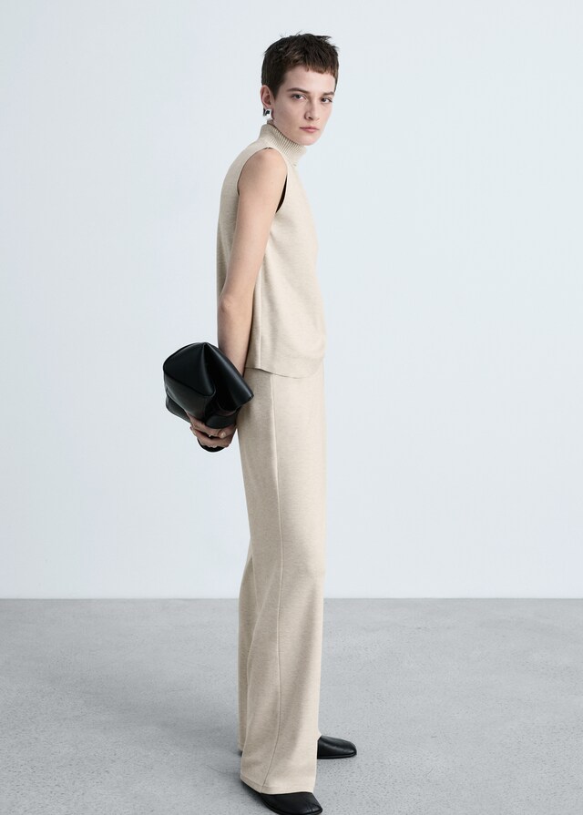 Mango Top Maglia Collo Alto