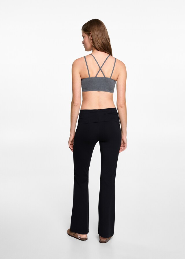 Mango Top Spallini Incrociati