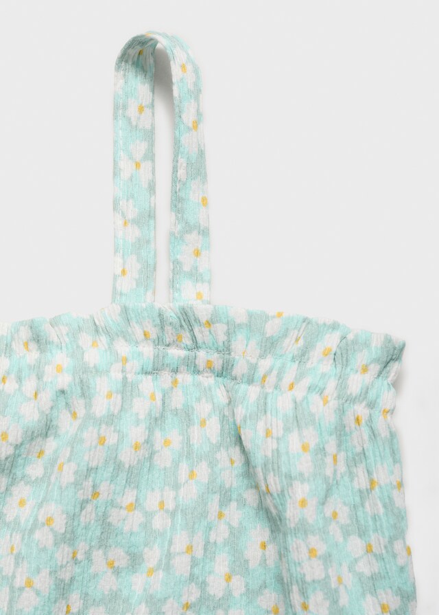 Mango Top Stampato Spallini