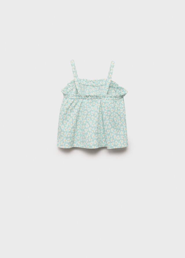 Mango Top Stampato Spallini