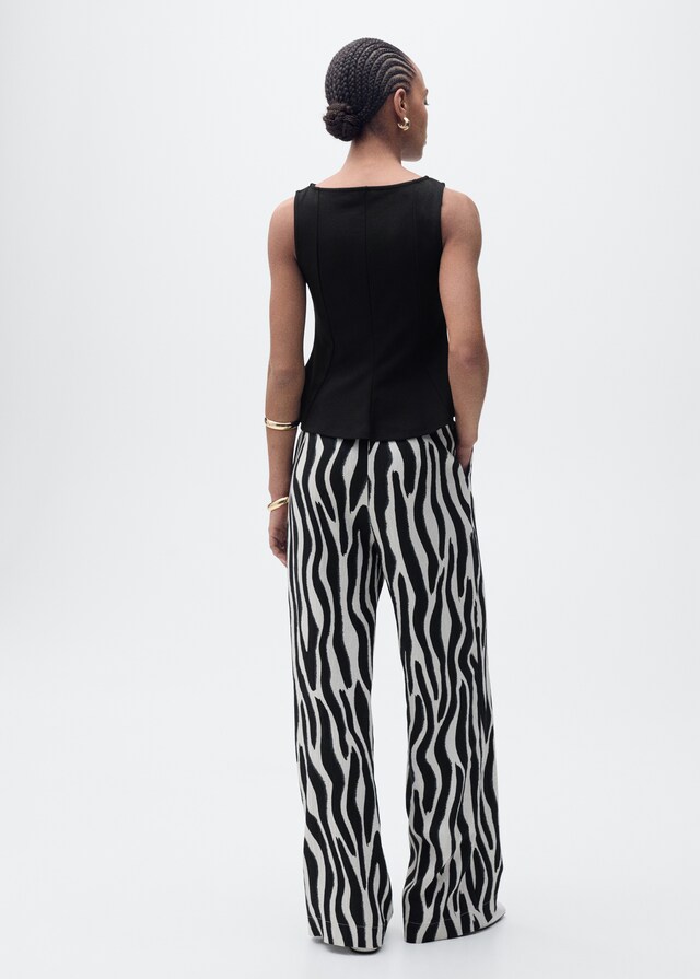 Mango Top Svasato Collo A Barca