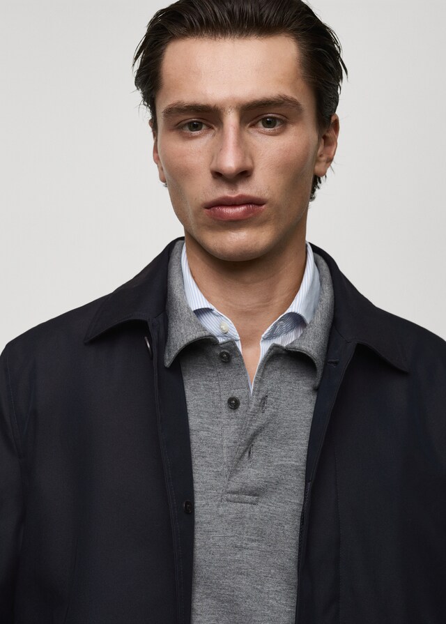 Mango Trench Classico Water Repellent