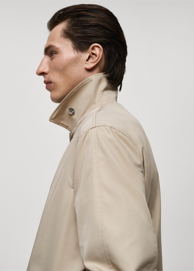 Mango Trench Classico Water Repellent
