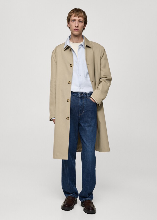 Mango Trench Relaxed-fit Water Repellent