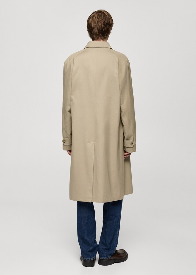 Mango Trench Relaxed-fit Water Repellent