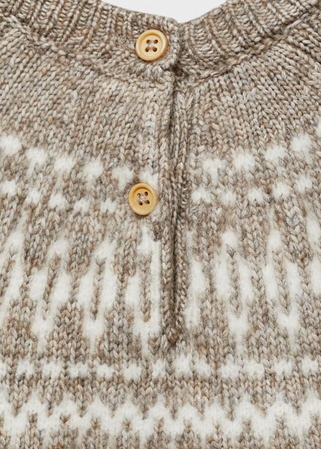 Mango Tuta Maglia Jacquard