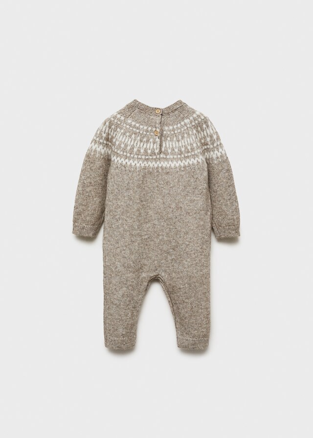 Mango Tuta Maglia Jacquard