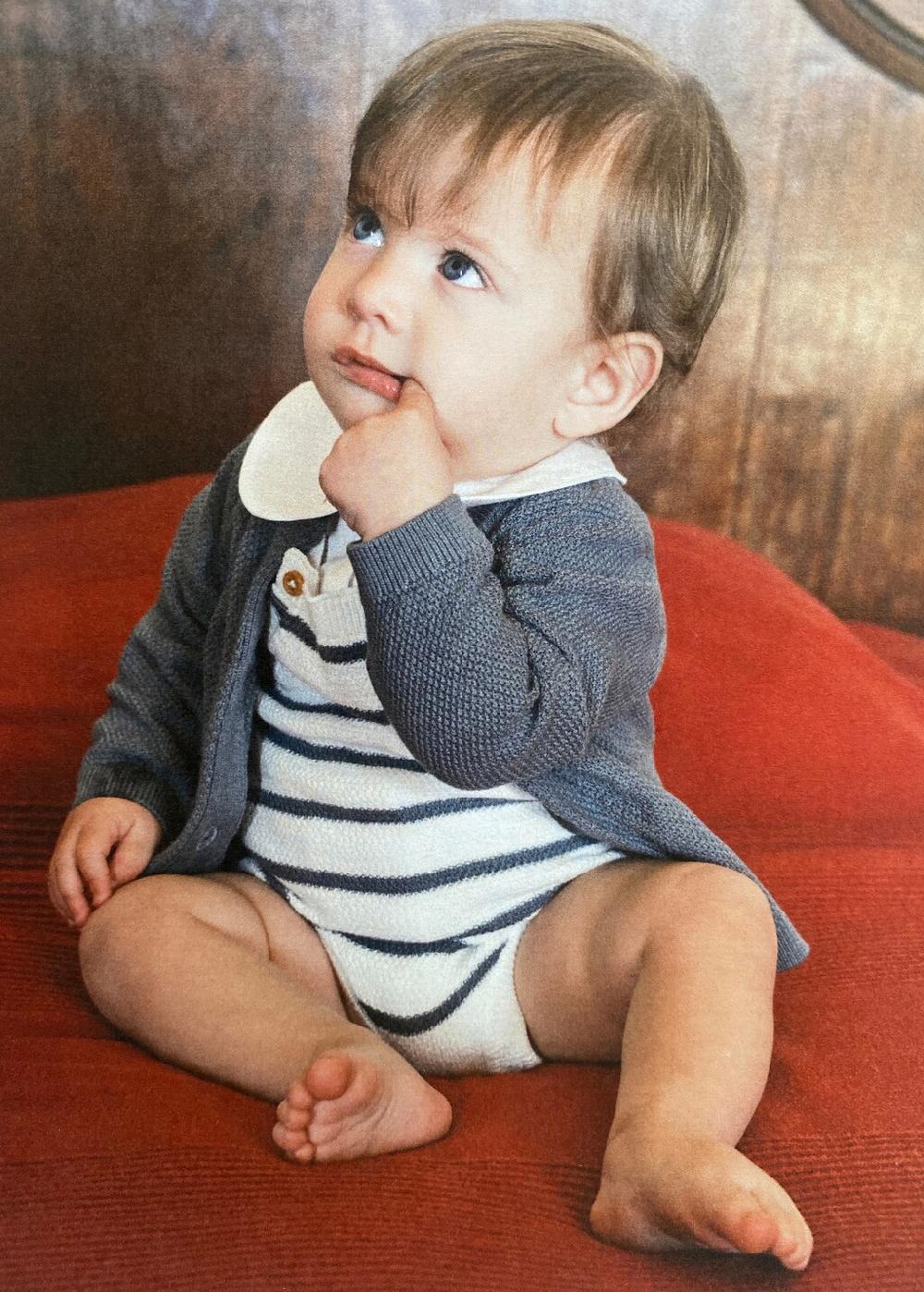 Mango Tutina maglia righe