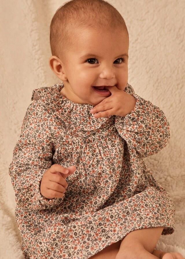 Mango Vestitino E Copripannolone Cotone