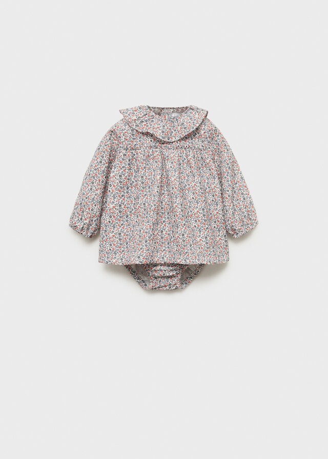 Mango Vestitino E Copripannolone Cotone