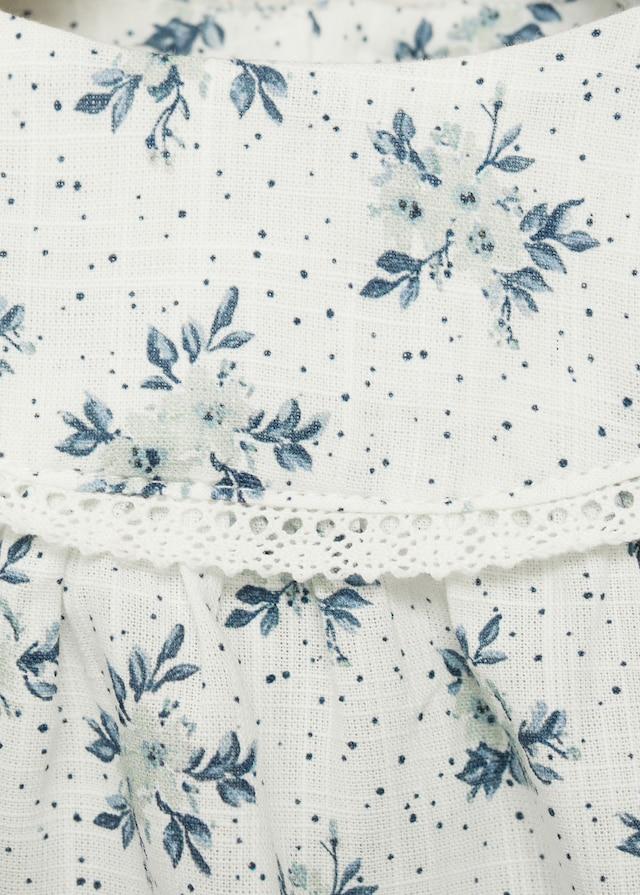 Mango Vestitino E Copripannolone Cotone