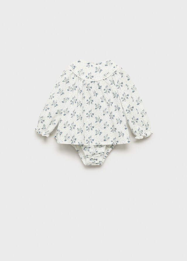 Mango Vestitino E Copripannolone Cotone