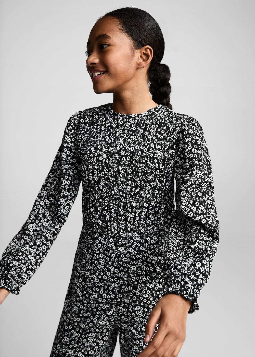 Mango Vestito A Tuta Stampa Floreale