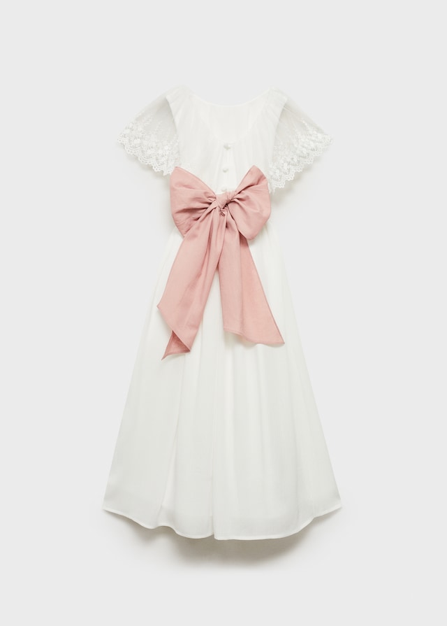 Mango Vestito Dettagli Ricamati