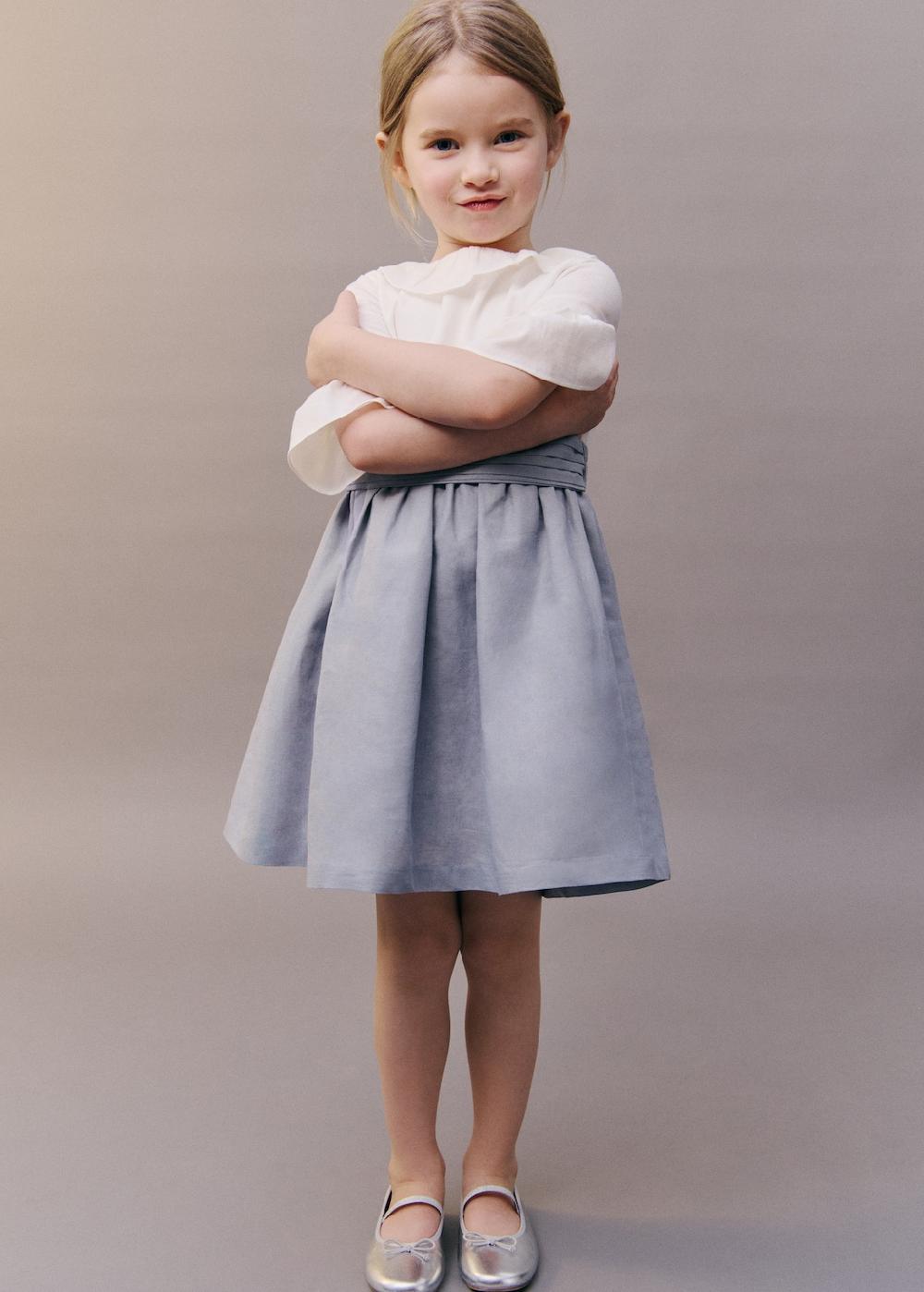 Mango Vestito gonna contrasto