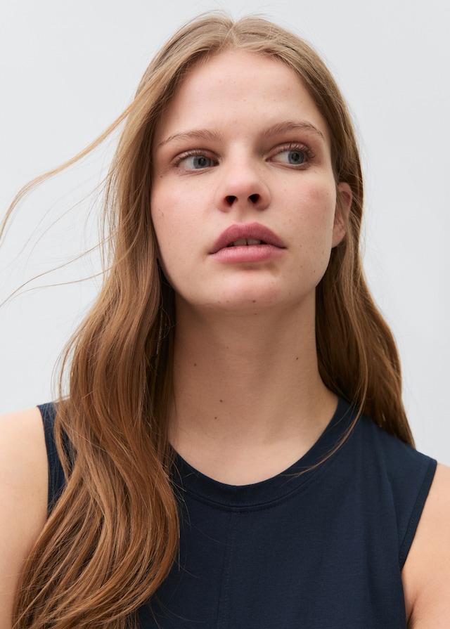 Mango Vestito Lungo Senza Maniche