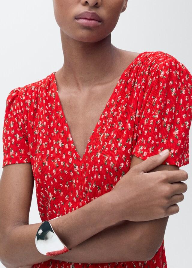 Mango Vestito Midi Stampato