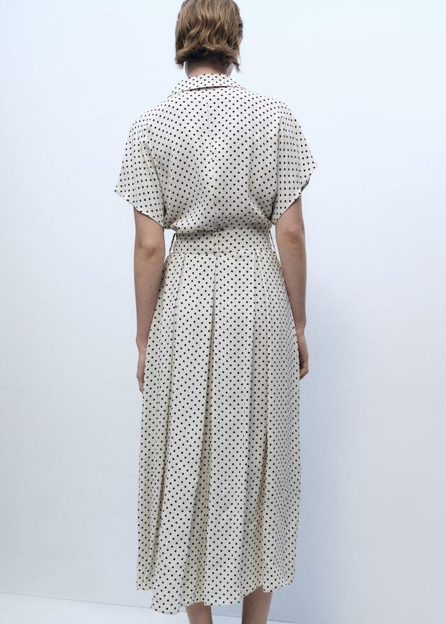 Mango Vestito Pois Cintura