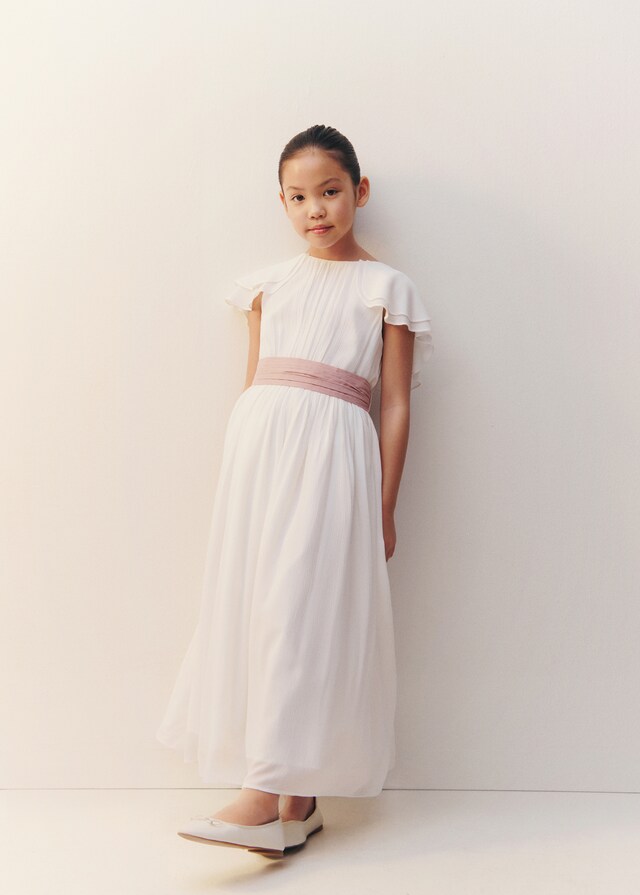 Mango Vestito Texture Bambula