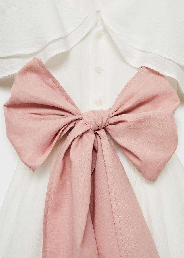 Mango Vestito Texture Bambula