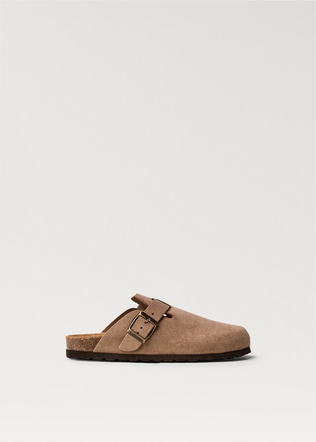 Mango Zoccoli Pelle Fibbia