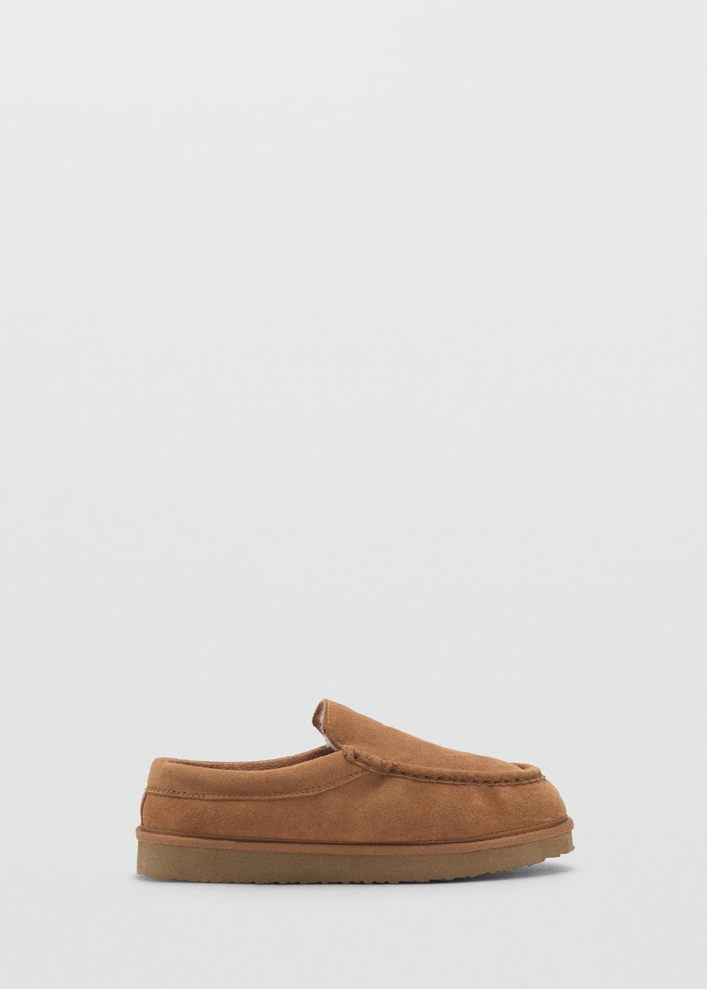 Mango Zoccolo camoscio interno montone