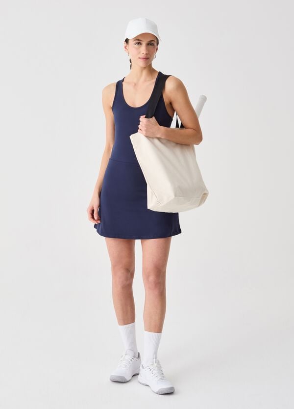 Ovs Abito sportivo azzurro in tessuto elasticizzato SLAZENGER