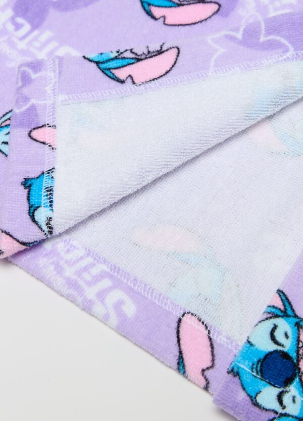 Ovs Accappatoio In Cotone Con Cappuccio Stampa Stitch