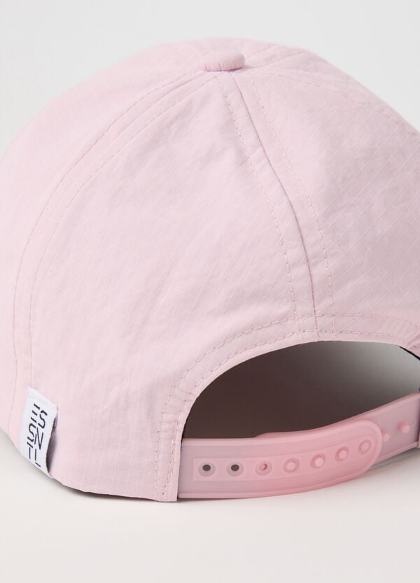 Ovs Berretto Da Baseball Rosa Essential Con Trama Ripstop