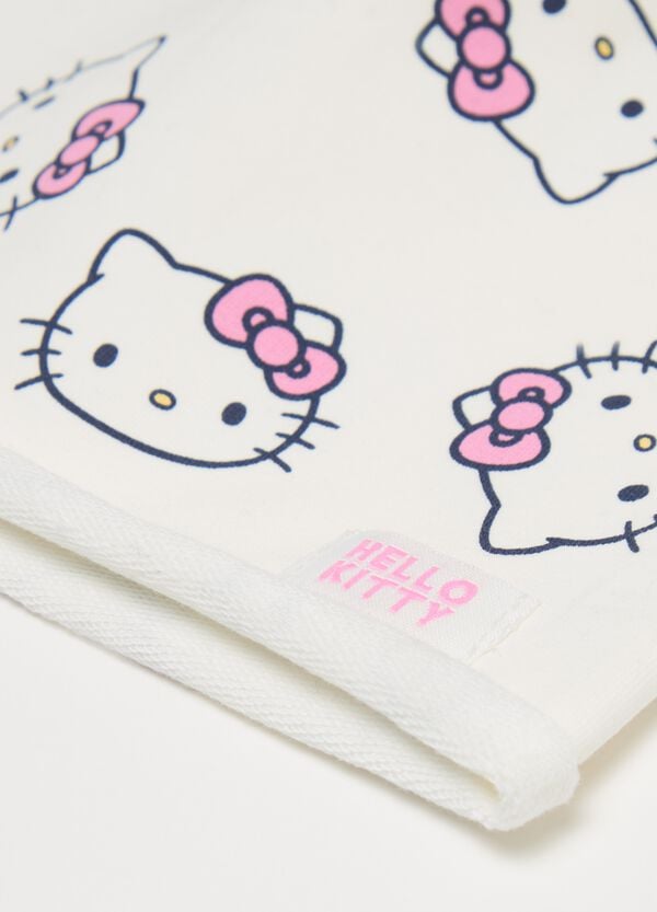 Ovs Berretto In French Terry Con Stampa Hello Kitty