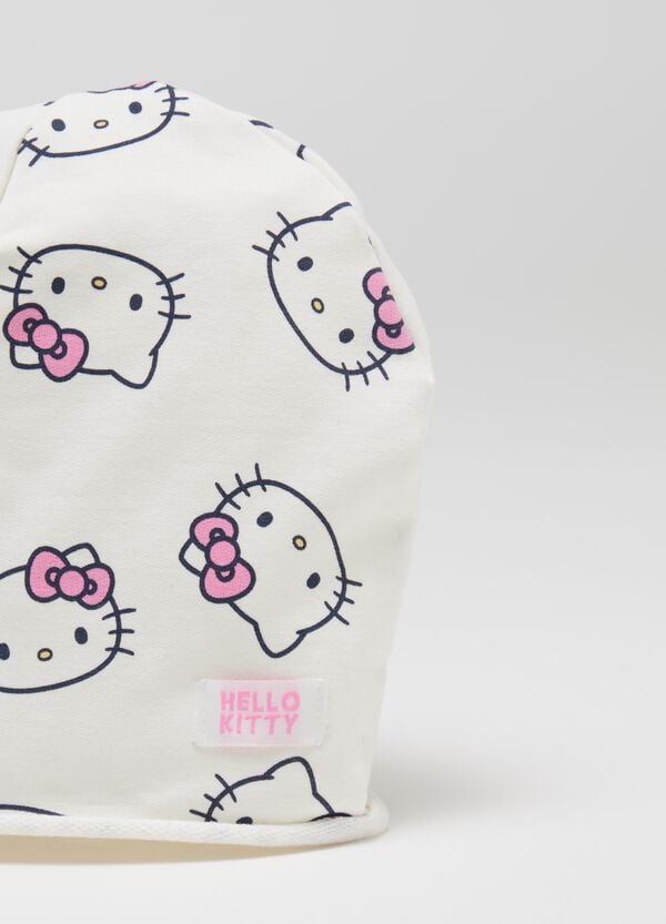Ovs Berretto In French Terry Con Stampa Hello Kitty