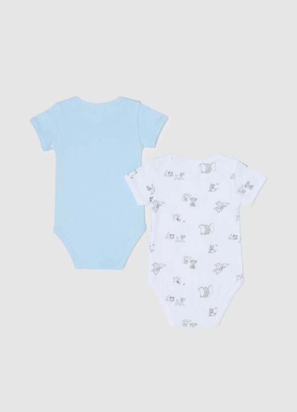 Ovs Bipack Body A Maniche Corte Stampa Lucky E Rolly