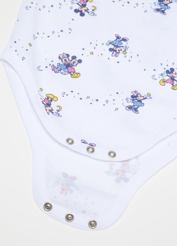 Ovs Bipack Body Con Fiocchetto Stampa Minnie E Topolino