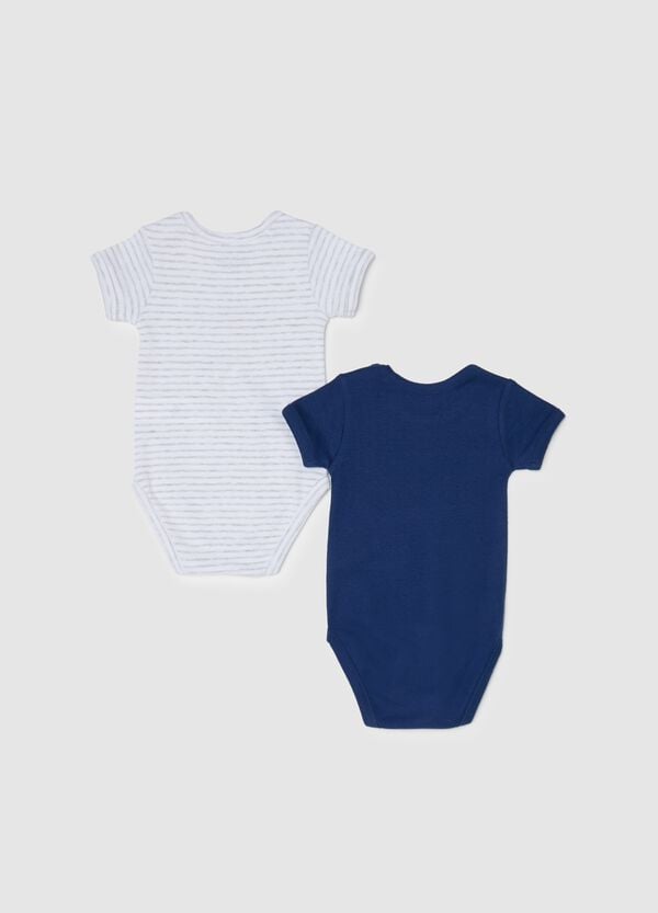 Ovs Bipack Body In Cotone Con Stampa I Love Mum & Dad