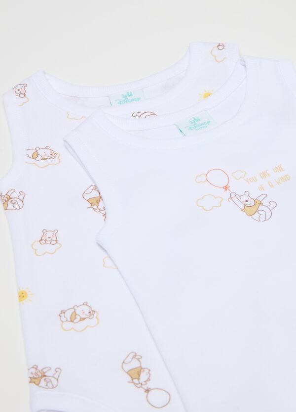 Ovs Bipack Body Smanicati In Cotone Stampa Winnie The Pooh