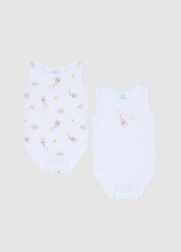 Ovs Bipack body smanicati in cotone stampa Winnie the Pooh