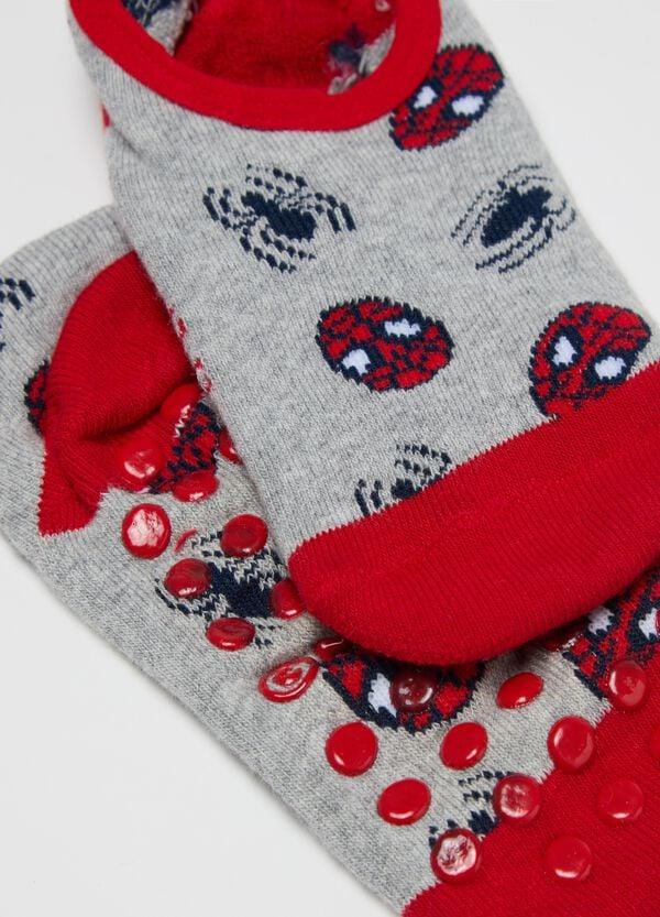 Ovs Bipack Calze Antiscivolo Con Disegno Spider-Man