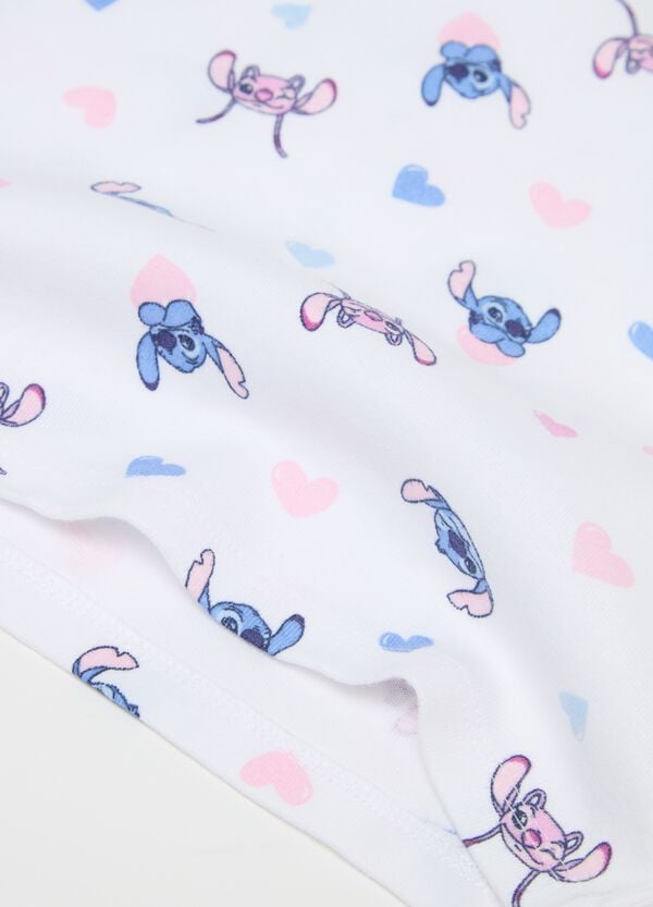 Ovs Bipack Canotte Con Fiocchetto Stampa Angie & Stitch