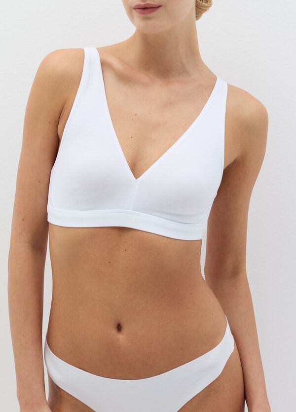 Ovs Bipack Reggiseni A Triangolo In Cotone Bio Stretch