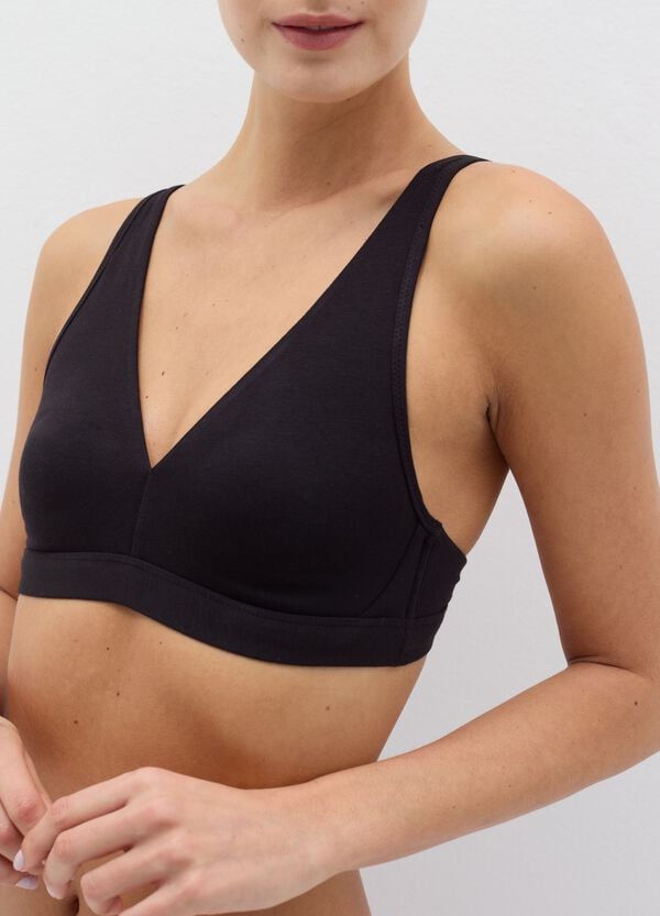 Ovs Bipack Reggiseni A Triangolo In Cotone Bio Stretch