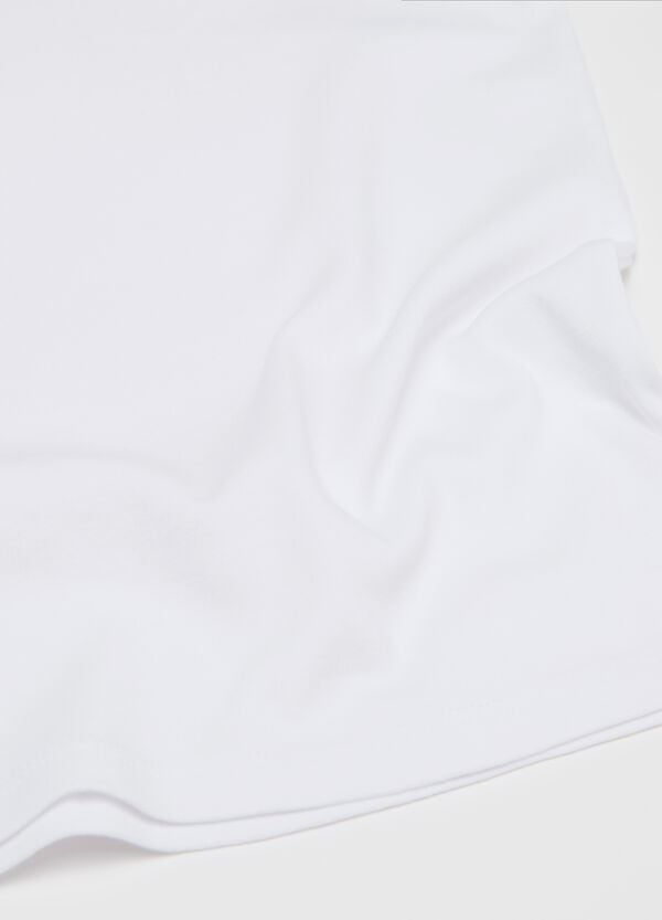 Ovs Bipack T-shirt Intime In Cotone Bio Con Fiocchetto