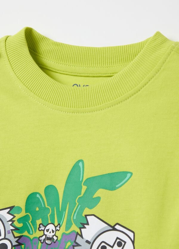 Ovs Bipack T-shirt Maniche Lunghe In Cotone Con Stampa