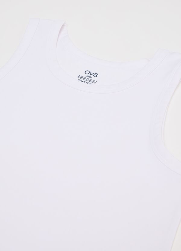 Ovs Bipack Vogatori Intimi Blu E Bianco In Cotone Bio