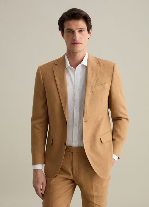 Ovs Blazer monopetto regular fit in lino Contemporary